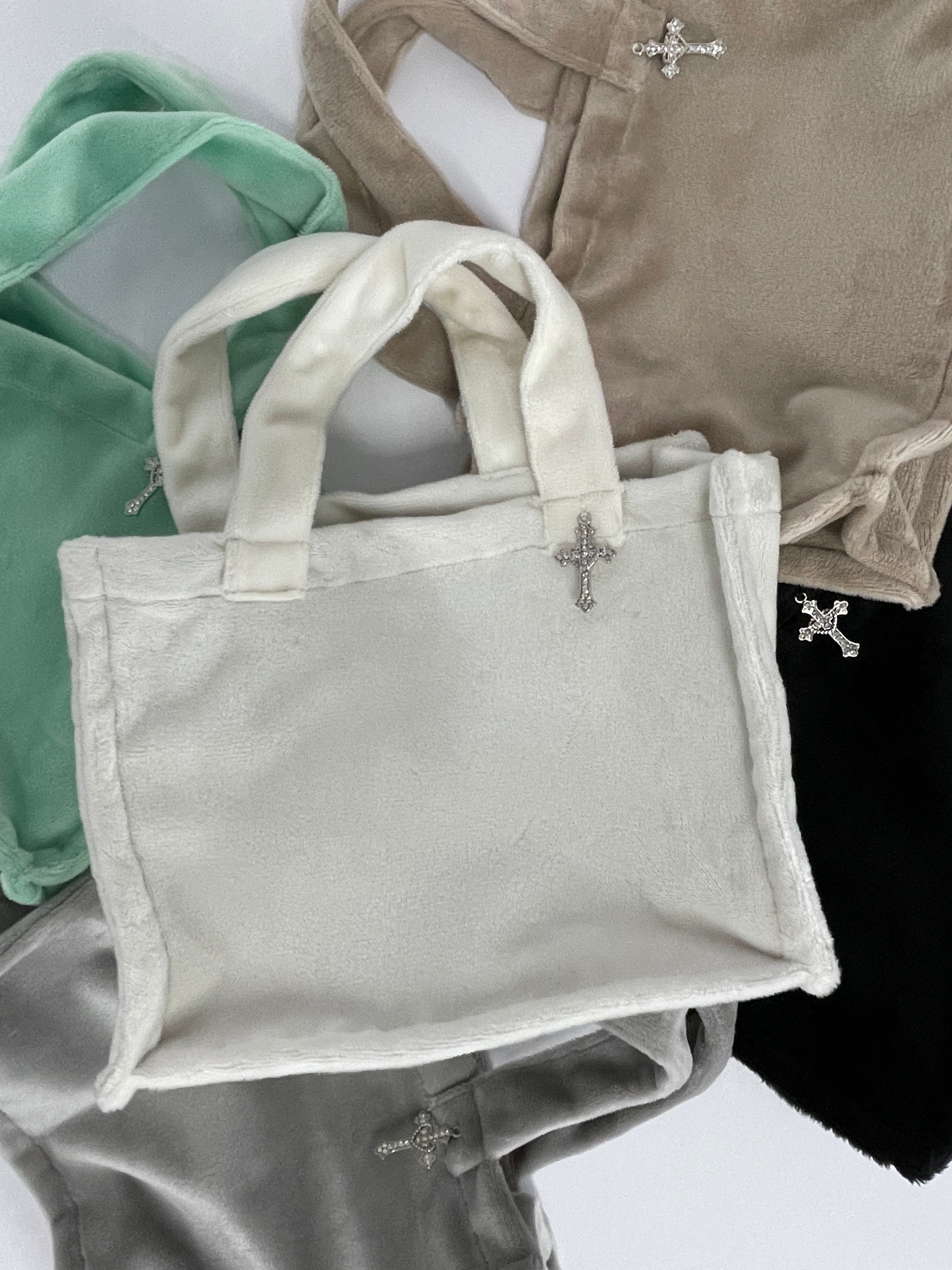 KAÉ MINI TOTE BAG IVORY